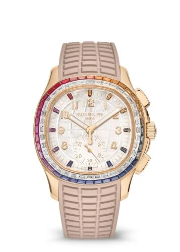 Patek Philippe Patek Philippe - 7968/300R-001 Aquanaut Luce Rainbow Chronograph Rose Gold / MOP