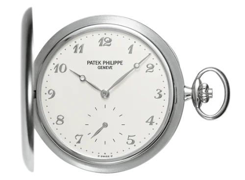 Patek Philippe - 980G-010 Pocket Watch Savonette White Gold / Silver