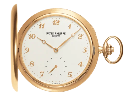 Patek Philippe - 980J-011 Pocket Watch Savonette Yellow Gold / Silver