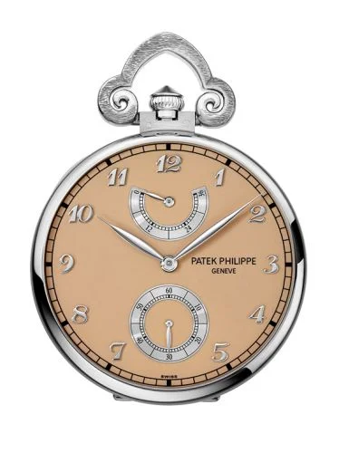 Patek Philippe - 982/159G  Pocket Watch Lepine Power Reserve White Gold / Japanese Cherry