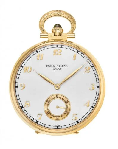 Patek Philippe - 992/121J Pocket Watch Lepine Yellow Gold / Yosemite Valley