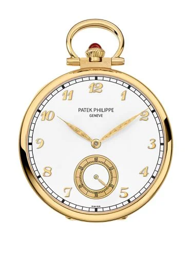 Patek Philippe - 992/165J Pocket Watch Lepine Yellow Gold / Geneva Old Town