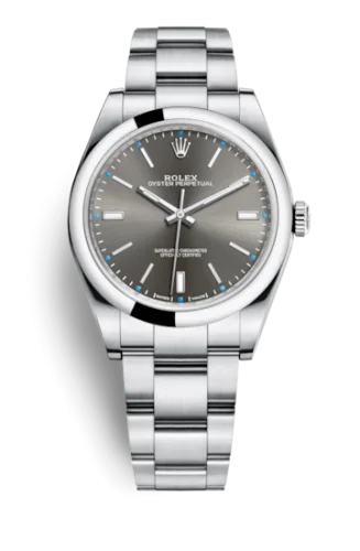 Rolex - 114300-0001 Oyster Perpetual 39 Dark Rhodium