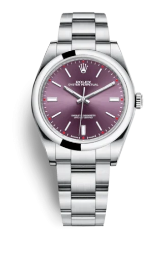 Rolex - 114300-0002 Oyster Perpetual 39 Red Grape