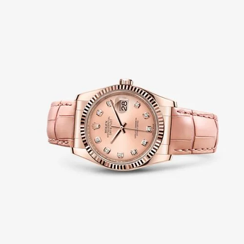 Rolex - 116135-0024 Datejust 36 Everose Strap Pink Diamonds