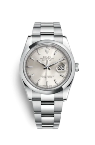 Rolex - 116200-0056 Datejust 36 Stainless Steel Domed / Oyster / Silver