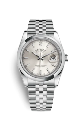Rolex - 116200-0084 Datejust 36 Stainless Steel Domed / Jubilee / Silver