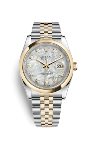 Rolex - 116203-0170 Datejust 36 Rolesor Yellow Domed / Jubilee / MOP