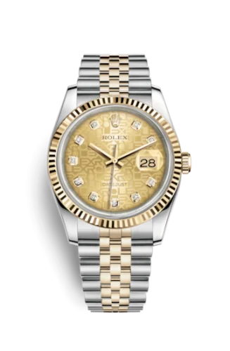 Champagne · Yellow Gold, Stainless Steel