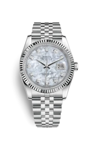 Rolex - 116234-0078 Datejust 36 Stainless Steel Fluted / Jubilee / MOP