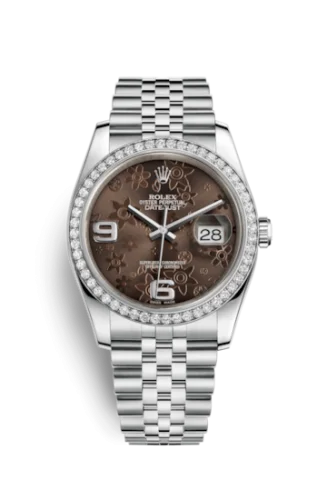 Brown · White Gold, Stainless Steel