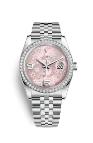 Pink · White Gold, Stainless Steel