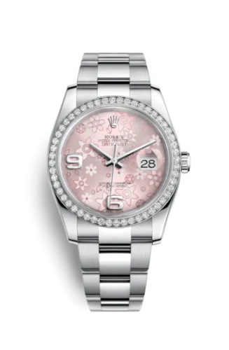 Pink · White Gold, Stainless Steel