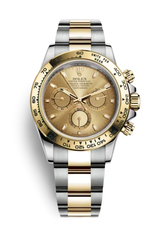 Champagne · Yellow Gold, Stainless Steel