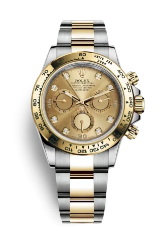 Champagne · Yellow Gold, Stainless Steel