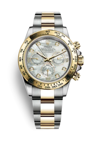 Rolex - 116503-0007 Cosmograph Daytona Stainless Steel / Yellow Gold / MOP Diamonds