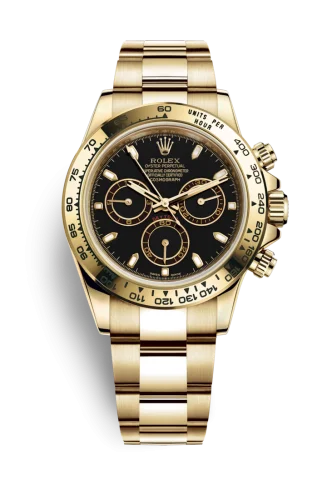 Rolex - 116508-0004 Cosmograph Daytona Yellow Gold / Black