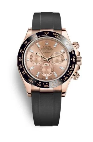 Rolex - 116515LN-0021 Cosmograph Daytona Everose / Cerachrom /  Pink Baguette / Oysterflex