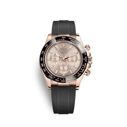 Rolex - 116515LN-0061 Cosmograph Daytona Everose / Cerachrom /  Pink - Baguette / Oysterflex