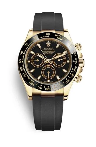 Rolex - 116518LN-0043 Cosmograph Daytona Yellow Gold / Cerachrom / Black / Oysterflex