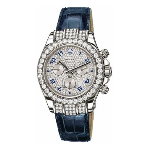 Rolex - 116599tbr-0002 Daytona White Gold Diamond Strap Round