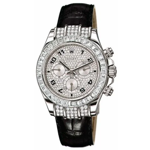 Rolex - 116599tbr-0003 Daytona White Gold Diamond Strap Arab