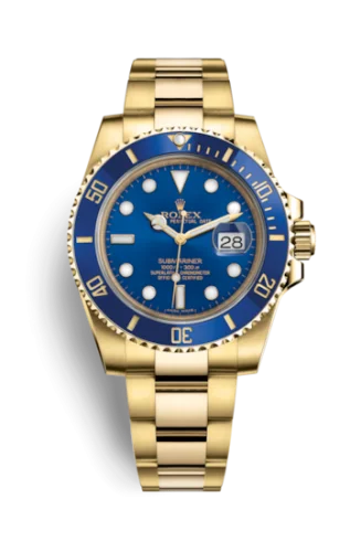 Rolex - 116618LB-0003 Submariner Date Yellow Gold / Blue