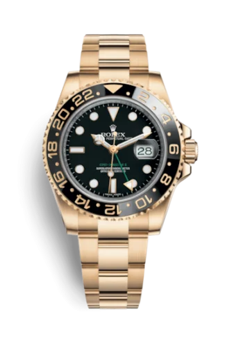 Rolex - 116718LN-0001 GMT-Master II Yellow Gold / LN