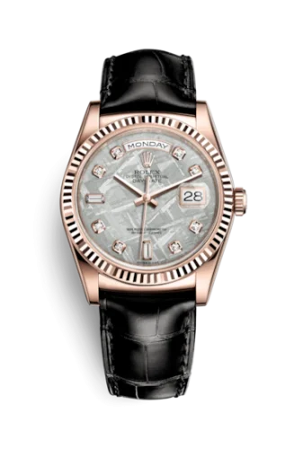Rolex - 118135-0098 Day-Date 36 Everose / Strap / Meteorite