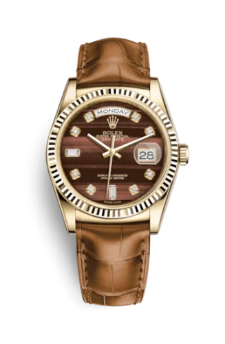 Rolex - 118138-0127 Day-Date 36 Yellow Gold / Strap / Bull's Eye