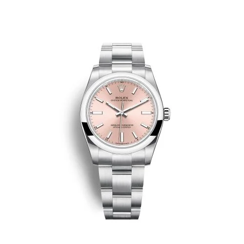 Rolex - 124200-0004 Oyster Perpetual 34 Stainless Steel / Pink