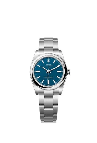 Rolex - 124200-0011 Oyster Perpetual 34 Stainless Steel / Med Blue