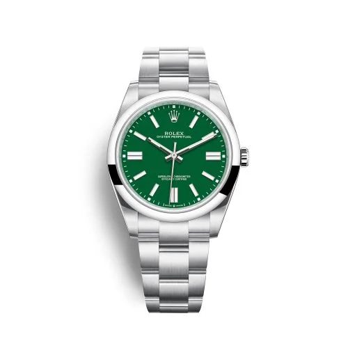 Rolex - 124300-0005 Oyster Perpetual 41 Stainless Steel / Green