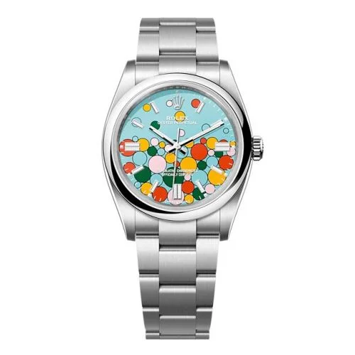 Rolex - 126000-0009 Oyster Perpetual 36 Stainless Steel / Turquoise Celebration