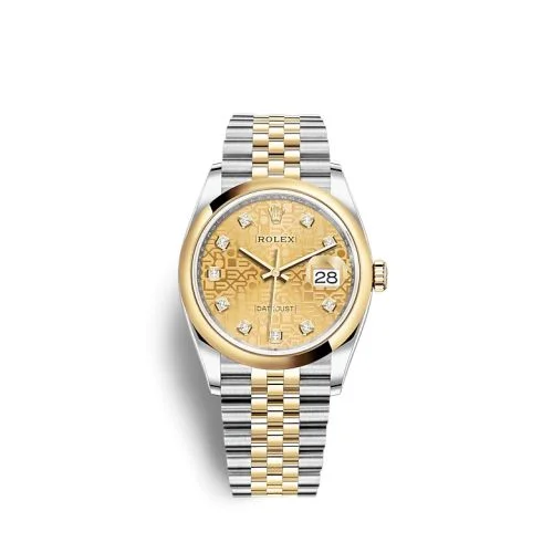 Champagne · Yellow Gold, Stainless Steel