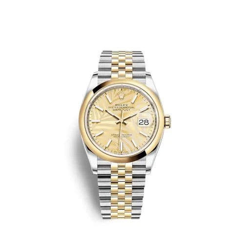 Champagne · Yellow Gold, Stainless Steel