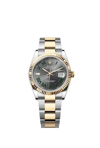 Grey · Yellow Gold, Stainless Steel