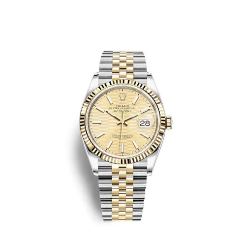 Champagne · Yellow Gold, Stainless Steel