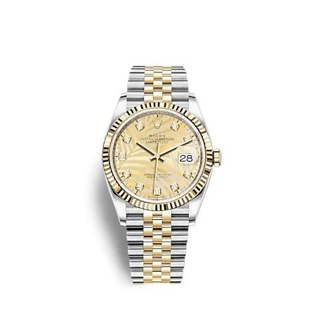 Champagne · Yellow Gold, Stainless Steel