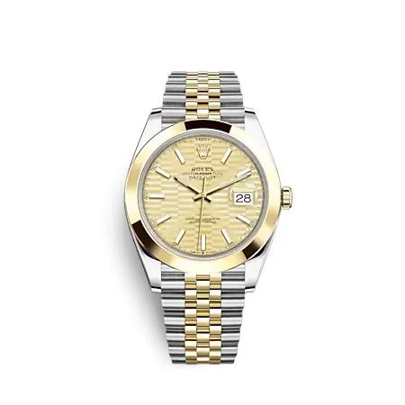 Champagne · Yellow Gold, Stainless Steel