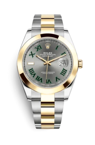Rolex - 126303-0012 Datejust 41 Rolesor Yellow Smooth / Jubilee / Champagne - Diamond