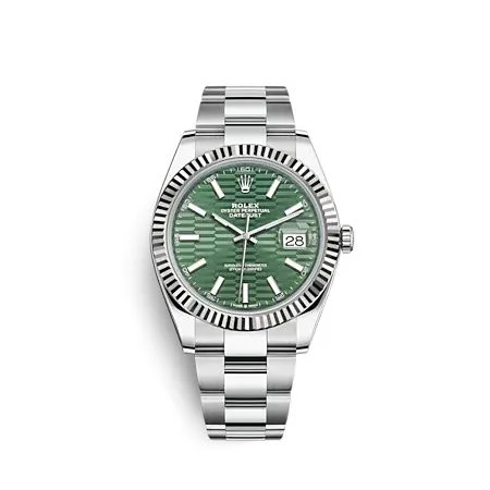Green · White Gold, Stainless Steel