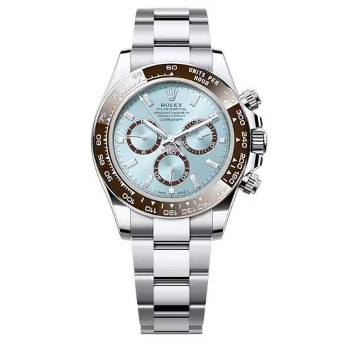 Rolex - 126506-0002 Cosmograph Daytona Platinum - Cerachrom / Ice Blue - Baguette / Oyster