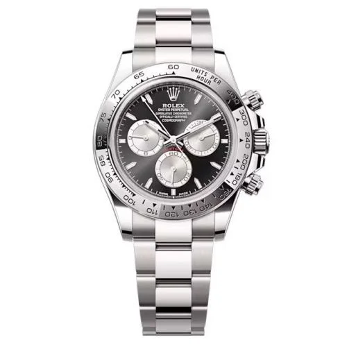 Rolex - 126509-0001 Cosmograph Daytona White Gold / Black - Steel / Oyster