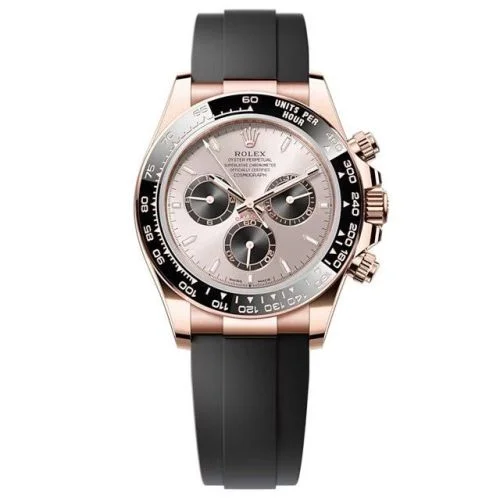 Rolex - 126515LN-0006 Cosmograph Daytona Everose - Cerachrom / Sundust - Black / Oysterflex