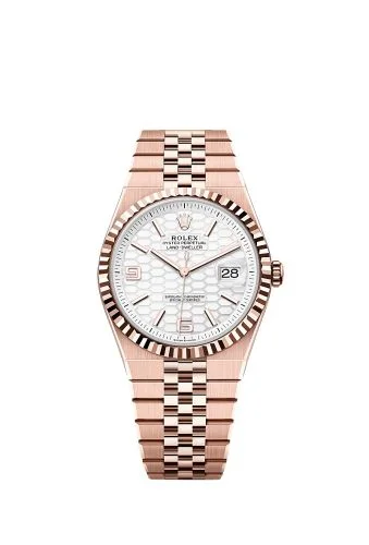 Rolex - 127335-0001 Land-Dweller 40 Everose / White / Flat Jubilee