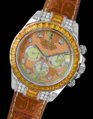 Rolex Rolex - 16559saco Daytona White Gold Sapphire Strap