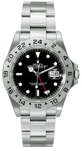 Rolex - 16570-0004 Explorer II Black Superluminova