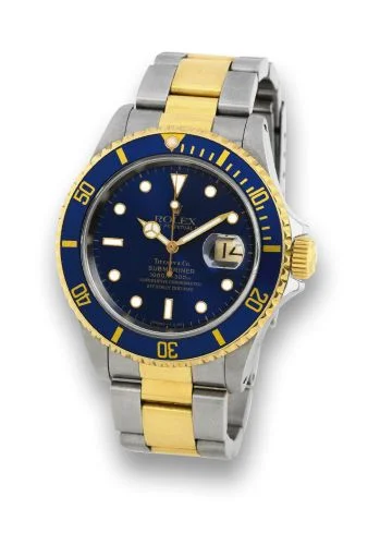 Rolex - 16613 Blue Tiffany Tritium Submariner Date 16613 Blue Tiffany Tritium