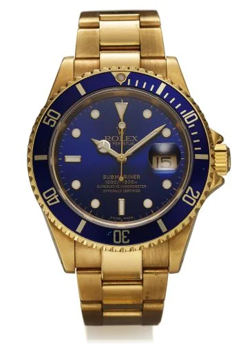 Rolex - 16618 Blue Superluminova Submariner 16618 Blue SuperLuminova